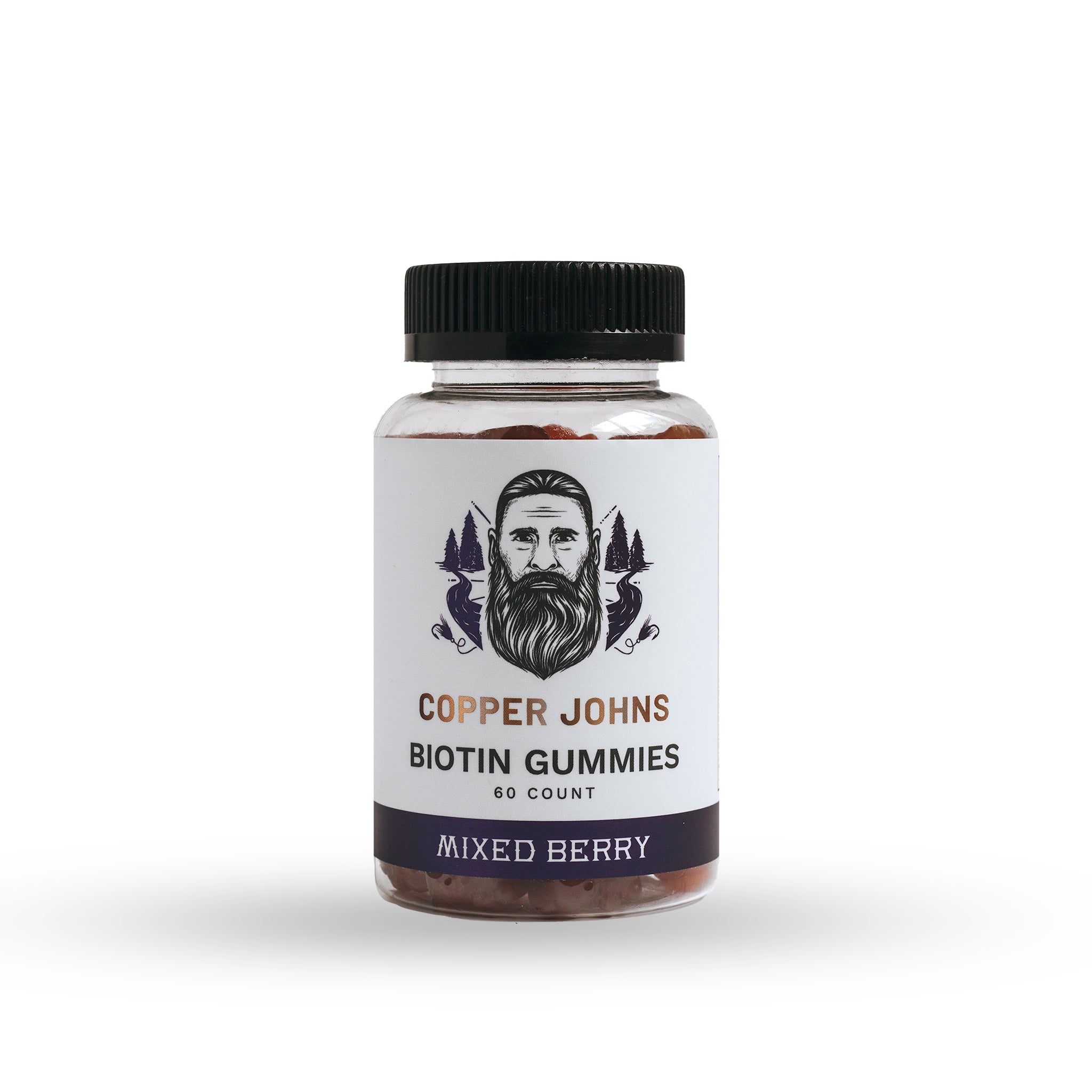 Copper Johns Beard Company Beard Supplements. Beard Biotin Gummies