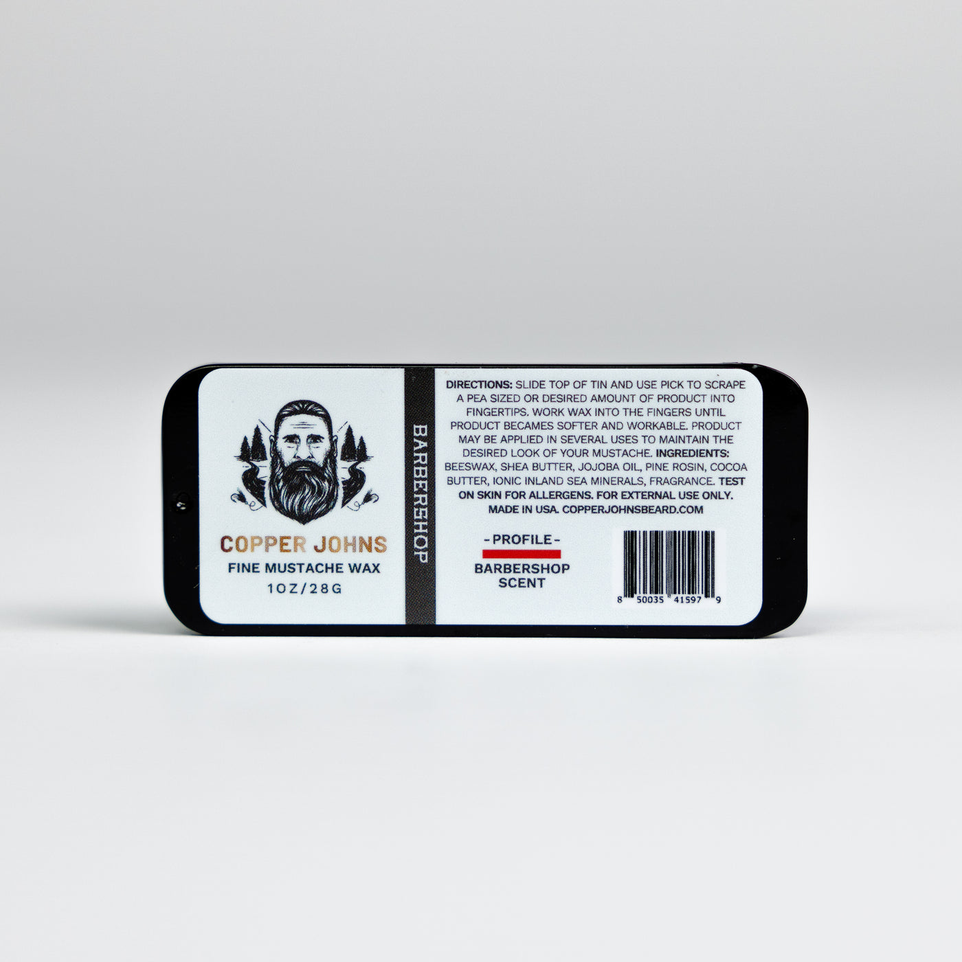 Barbershop Strong Hold Mustache Wax