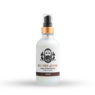 Copper Johns Beard Company - The Best Beard Products. Copper Johns Beard Company uses ionic inland sea minerals in our beard products. The 1903 Fine After Shave from Copper Johns will give you a fresh feeling after shaving. 